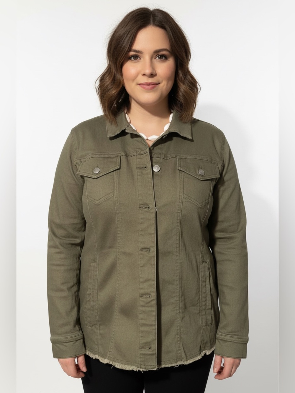 Baccini Olive Green Women's Jacket